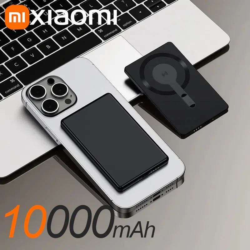 50000Mah Magnetic Power Bank Wireless Charger Portable Super Fast Charging Mobile External Battery for Iphone Samsung New