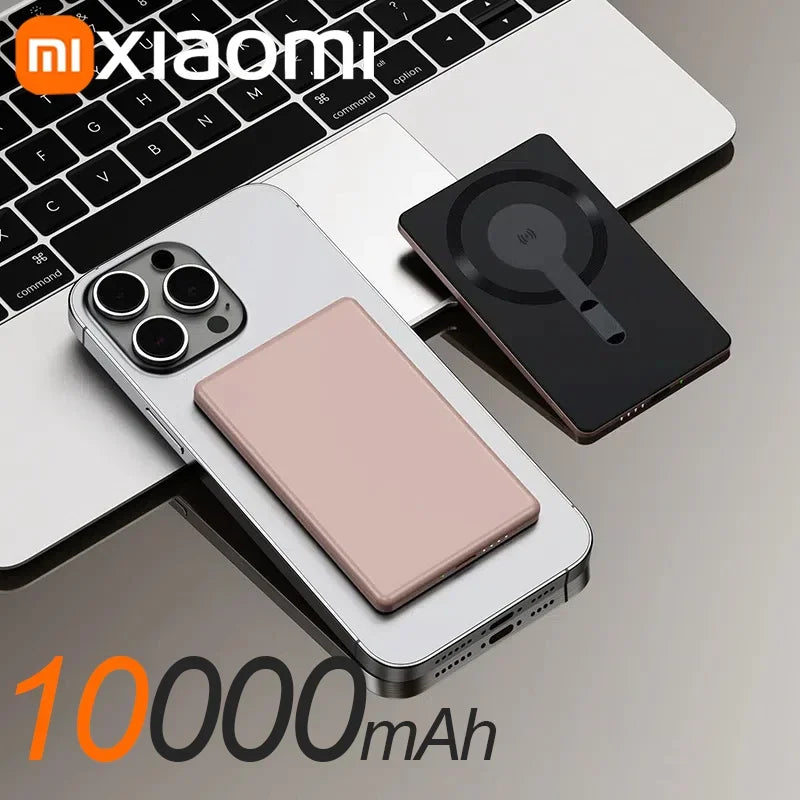 50000Mah Magnetic Power Bank Wireless Charger Portable Super Fast Charging Mobile External Battery for Iphone Samsung New